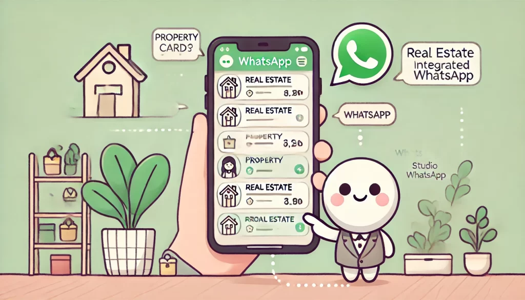 real estate chatbot with WhatsApp