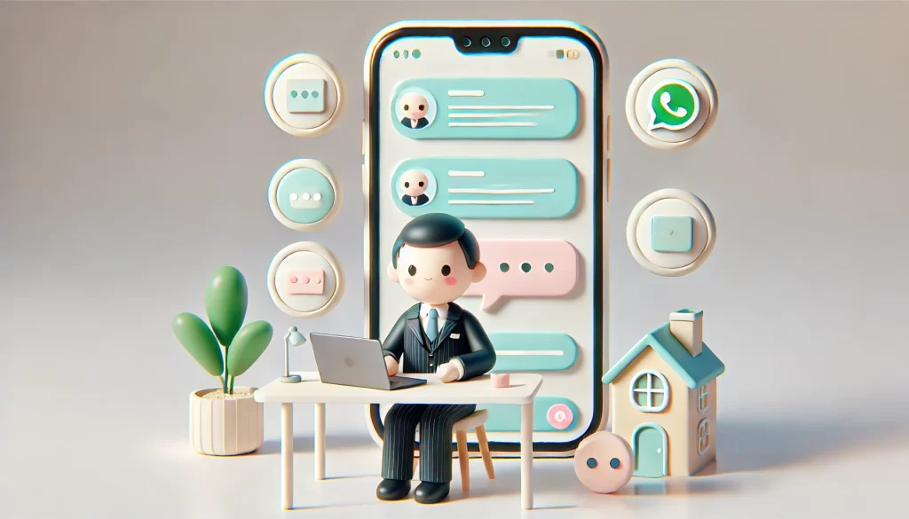 How to sell properties using automated WhatsApp