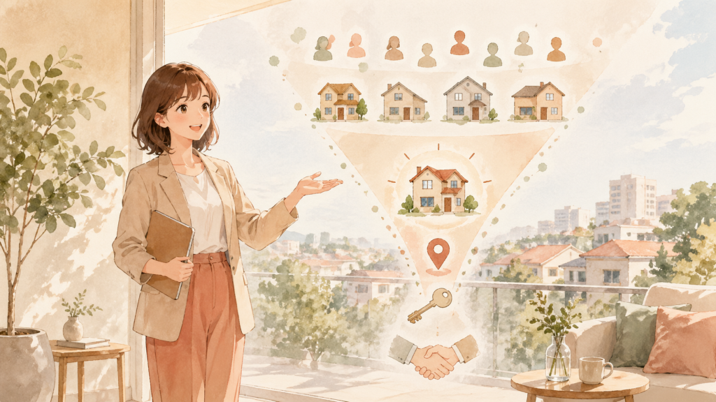 real estate sales funnel