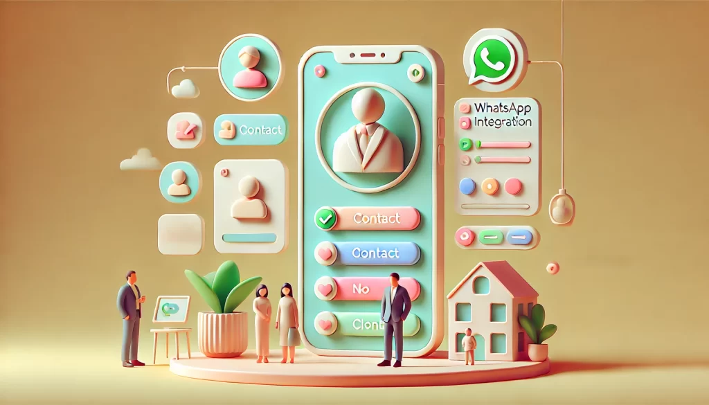 Real estate CRM with WhatsApp