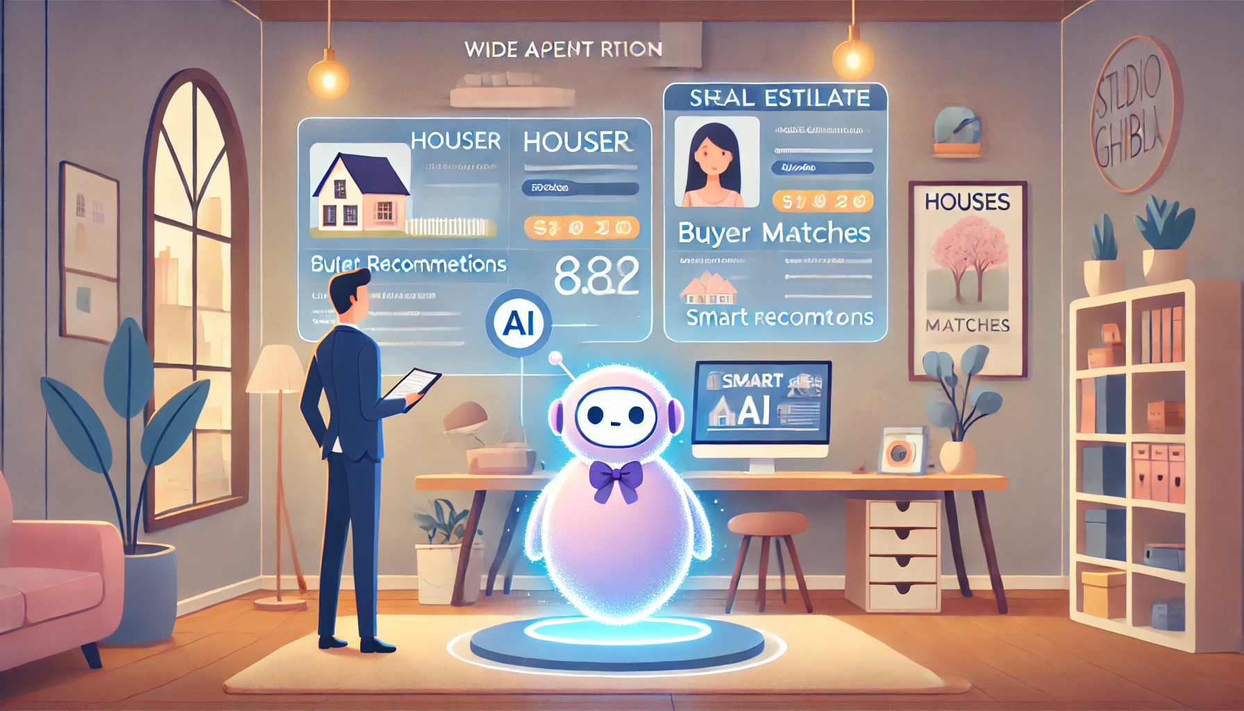 Sell real estate with artificial intelligence
