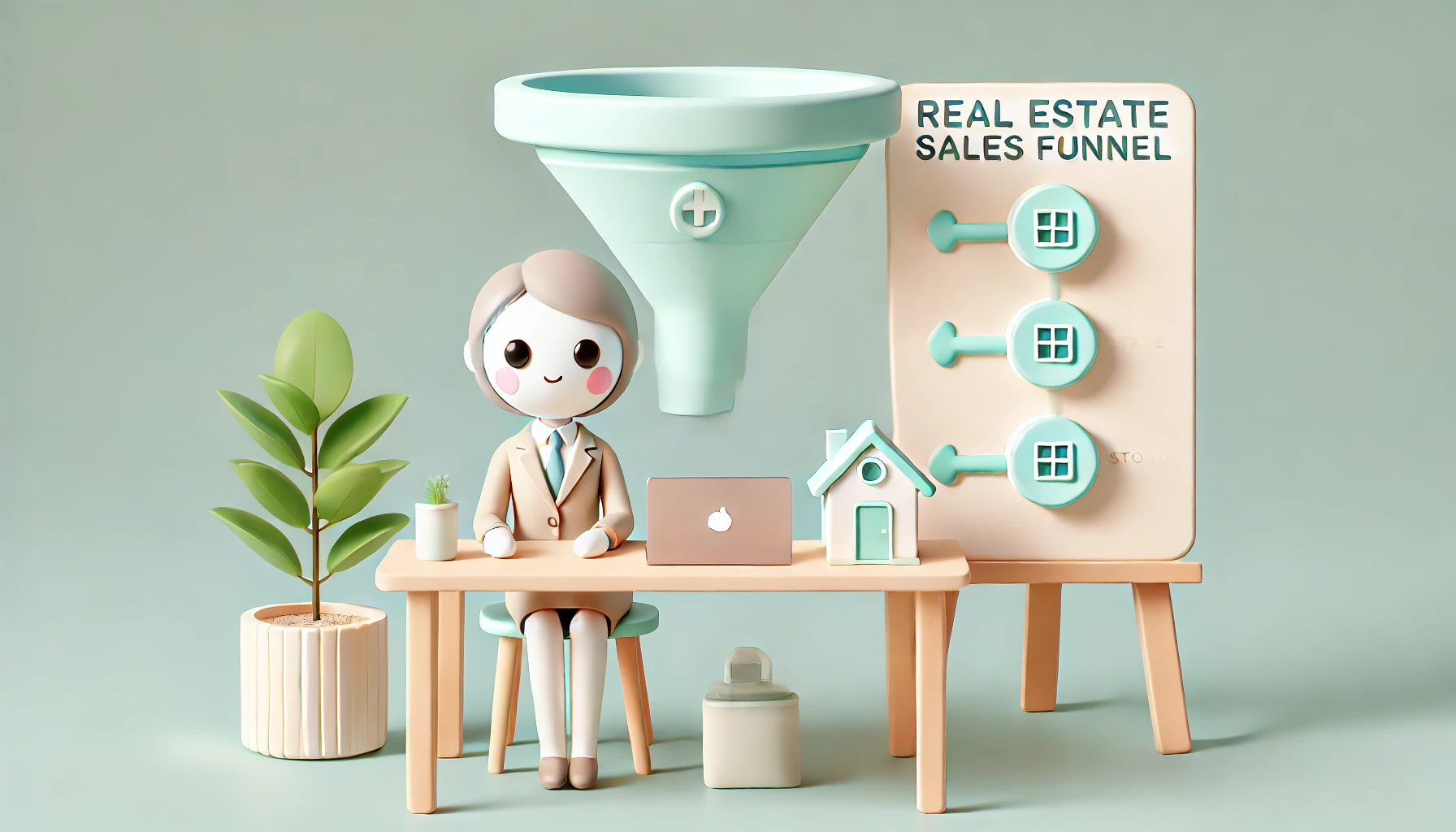 sales funnel for real estate agencies